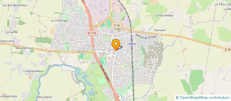 localisation de l'entreprise SCI MENARD-GICQUEL  VERN-SUR-SEICHE