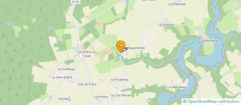 localisation de l'entreprise SCI MENARD LEMEE  PLEDELIAC