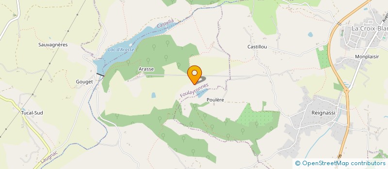 localisation de l'entreprise SCI MENASPA à FOULAYRONNES