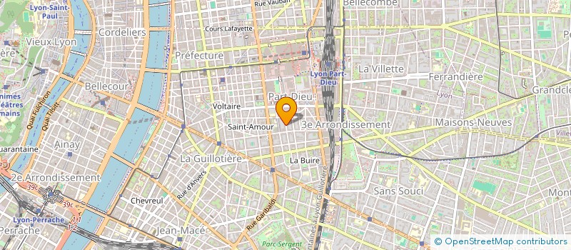 localisation de l'entreprise SCI MENDEL  LYON