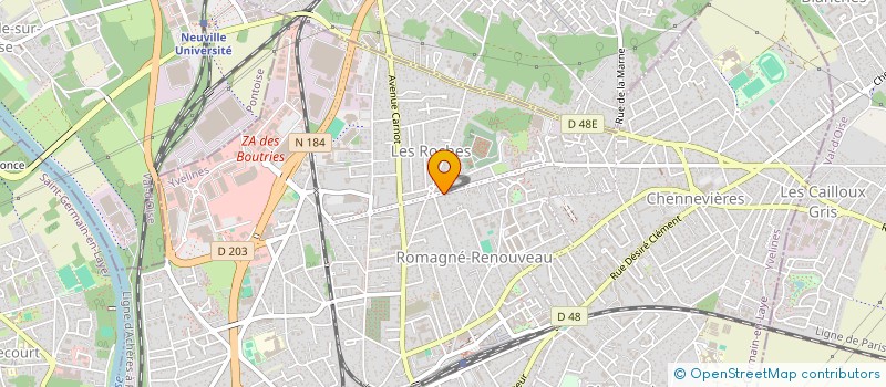 localisation de l'entreprise SCI MENDES IMMO  CONFLANS-SAINTE-HONORINE