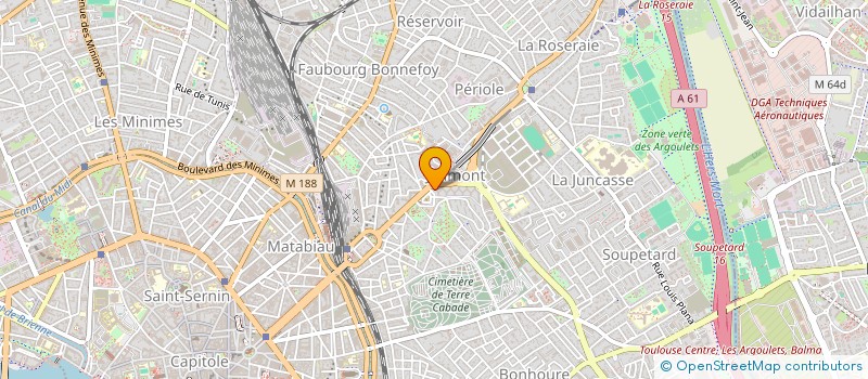 localisation de l'entreprise SCI MENDI-EDER à TOULOUSE