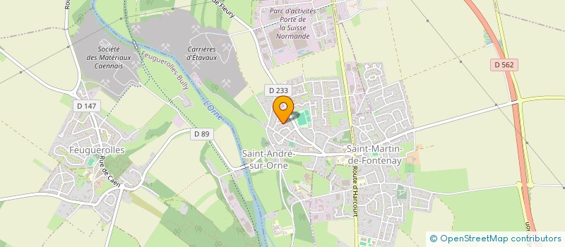 localisation de l'entreprise SCI MENDY SIMON à SAINT-ANDRE-SUR-ORNE