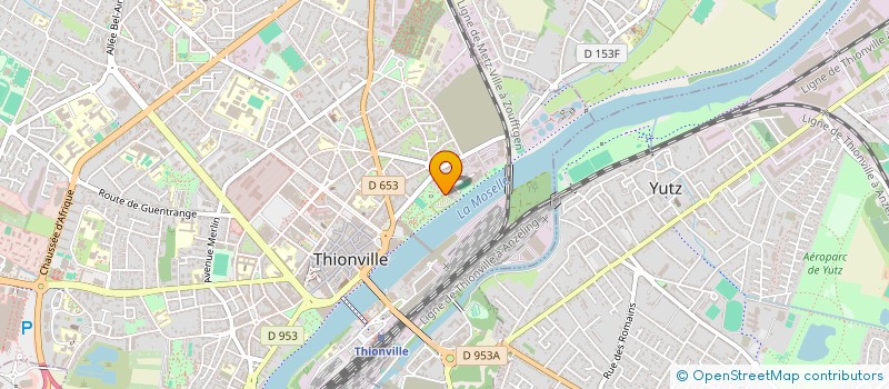 localisation de l'entreprise SCI MENELDIL à THIONVILLE