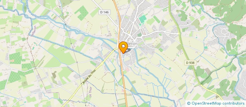 localisation de l'entreprise SCI MENERBES VELLERON  VELLERON