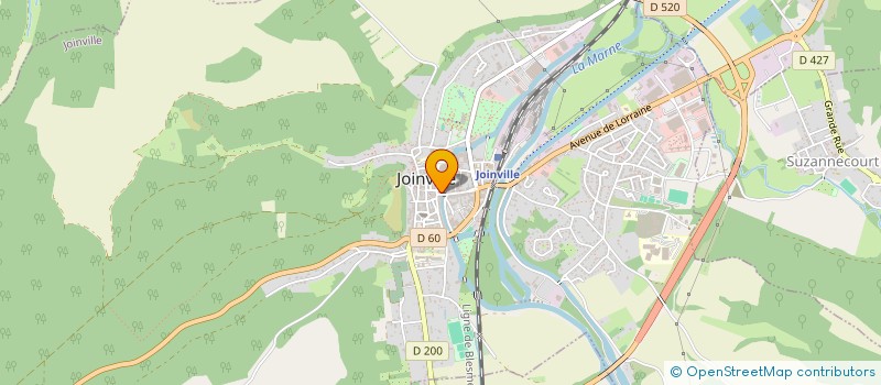 localisation de l'entreprise SCI MENETREL à JOINVILLE