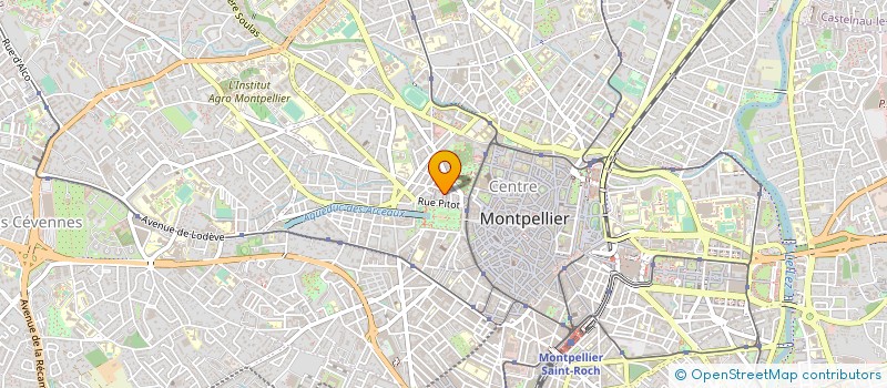 localisation de l'entreprise SCI MENEUX BERANGER à MONTPELLIER