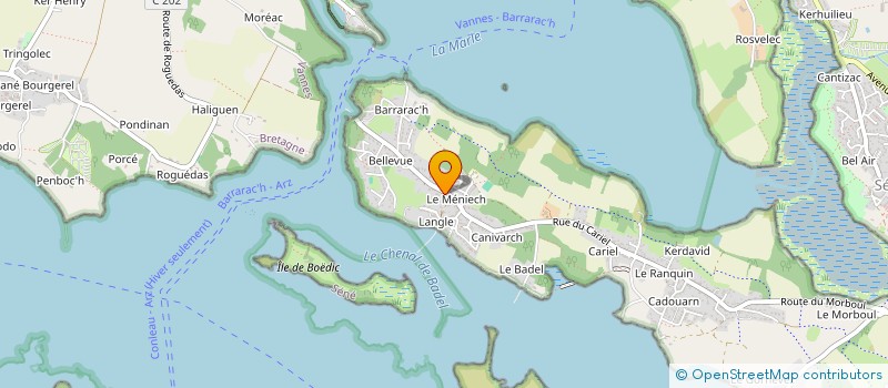 localisation de l'entreprise SCI MENEZIC à SENE