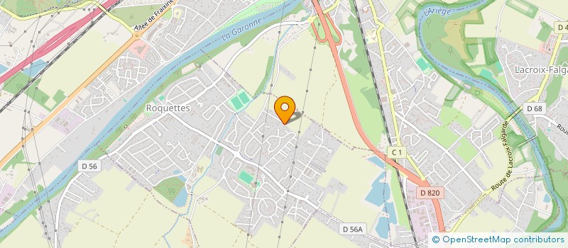 localisation de l'entreprise SCI MENGSRONG à ROQUETTES