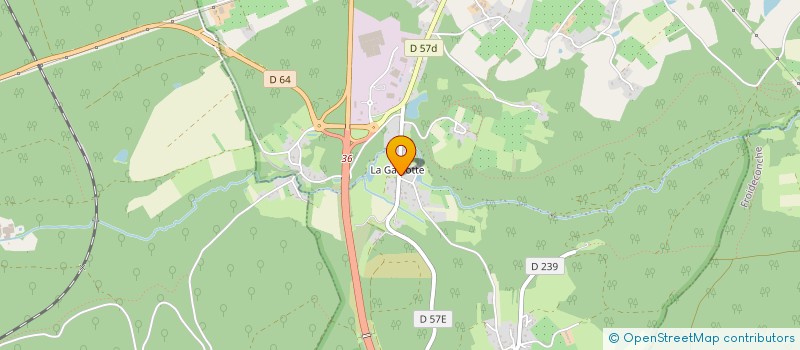 localisation de l'entreprise SCI MENIGOZ  FOUGEROLLES-SAINT-VALBERT