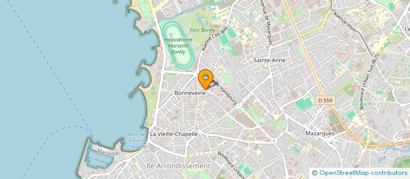 localisation de l'entreprise SCI MENILMONTANT à MARSEILLE