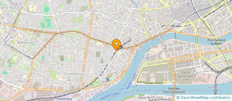 localisation de l'entreprise SCI MENINAS  NANTES