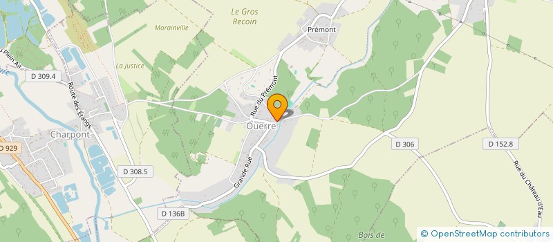 localisation de l'entreprise SCI MENONBRUNE à OUERRE
