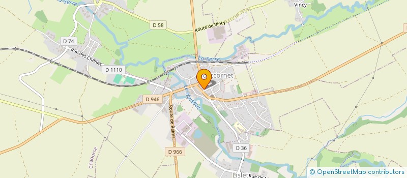 localisation de l'entreprise SCI MENSURRARI  MONTCORNET