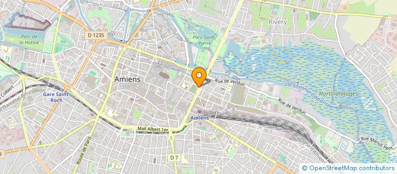 localisation de l'entreprise SCI MENTIM à AMIENS