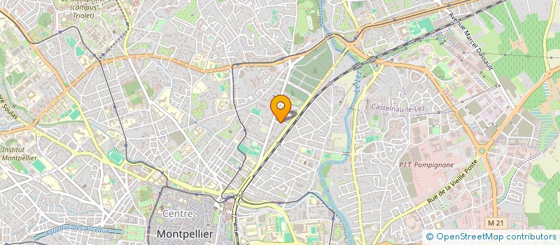 localisation de l'entreprise SCI MENUT MOSSE à MONTPELLIER