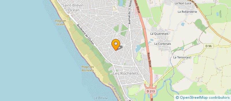 localisation de l'entreprise SCI MENVIL à SAINT-BREVIN-LES-PINS