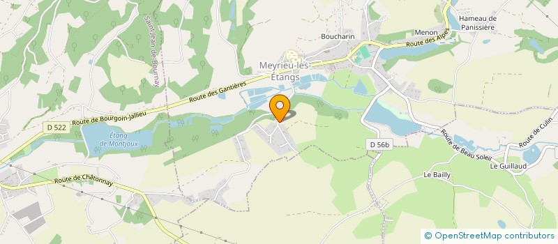 localisation de l'entreprise SCI MENY  MEYRIEU-LES-ETANGS