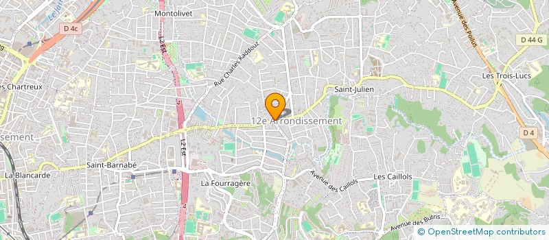 localisation de l'entreprise SCI MEOLAN à MARSEILLE