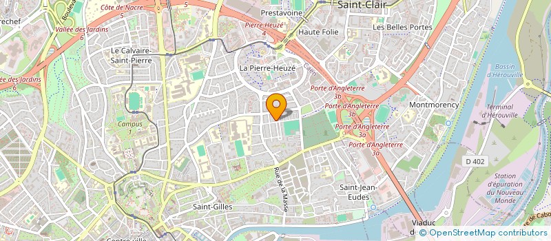 localisation de l'entreprise SCI MEP à CAEN