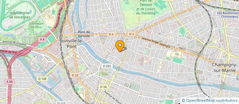 localisation de l'entreprise SCI MEP à JOINVILLE-LE-PONT