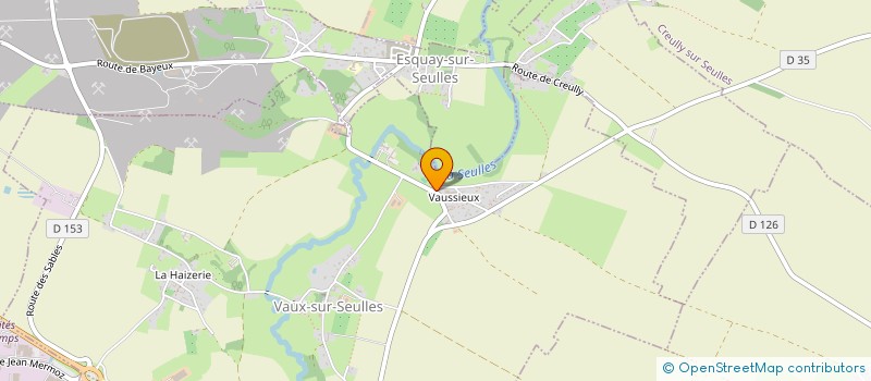 localisation de l'entreprise SCI MEP  VAUX-SUR-SEULLES