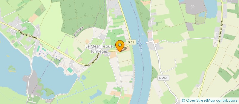 localisation de l'entreprise SCI MEP  LE MESNIL-SOUS-JUMIEGES