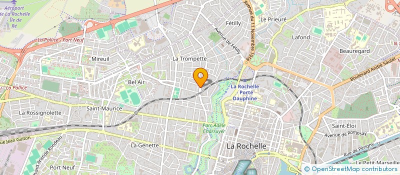 localisation de l'entreprise SCI MEPHISTO  LA ROCHELLE