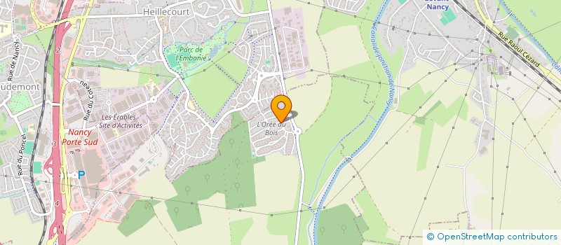 localisation de l'entreprise SCI MEPLAUX  FLEVILLE-DEVANT-NANCY