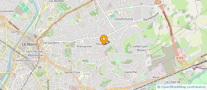 localisation de l'entreprise SCI MEQUIGNON à LE MANS
