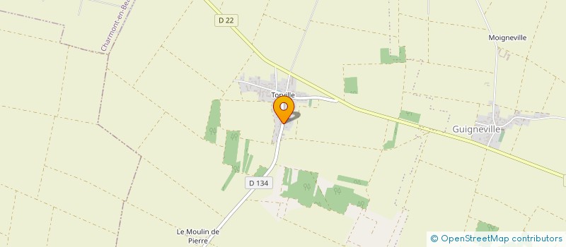 localisation de l'entreprise SCI MER  GUIGNEVILLE
