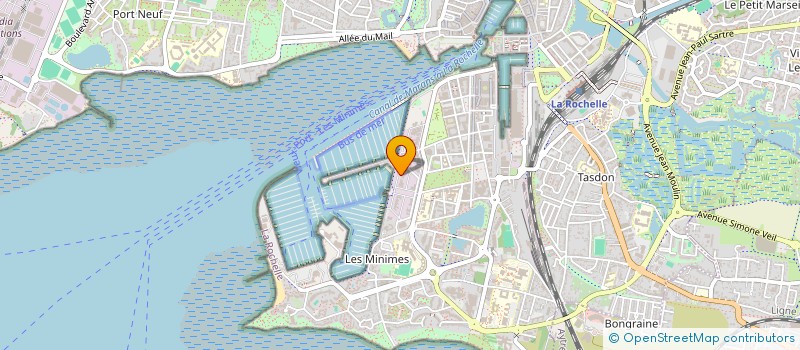 localisation de l'entreprise SCI MER CALME  LA ROCHELLE