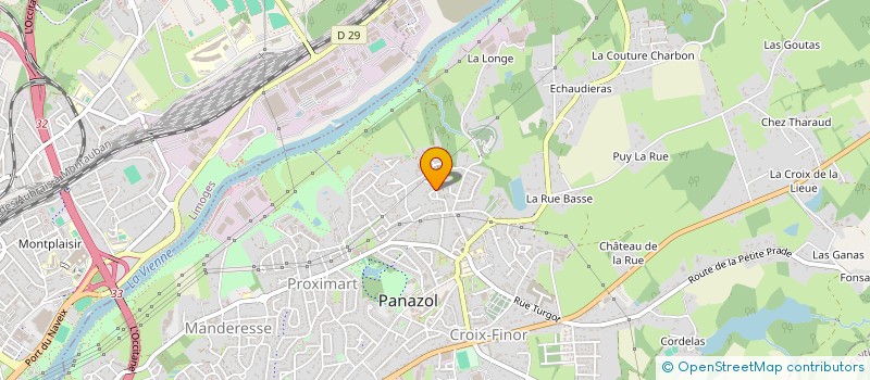 localisation de l'entreprise SCI MER ET SOLEIL à PANAZOL
