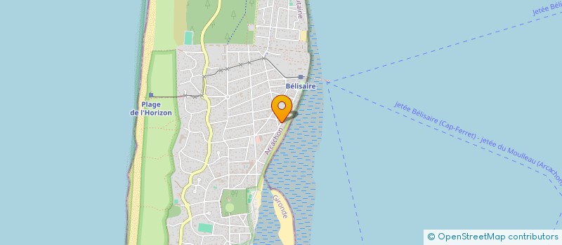 localisation de l'entreprise SCI MER ET SOLEIL à LEGE-CAP-FERRET