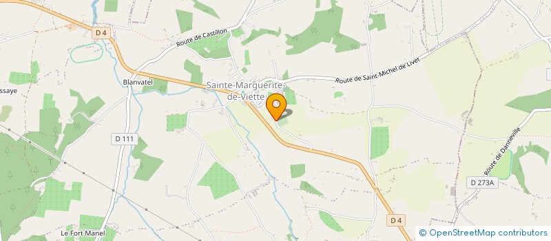 localisation de l'entreprise SCI MER GALANTE  SAINT-PIERRE-EN-AUGE