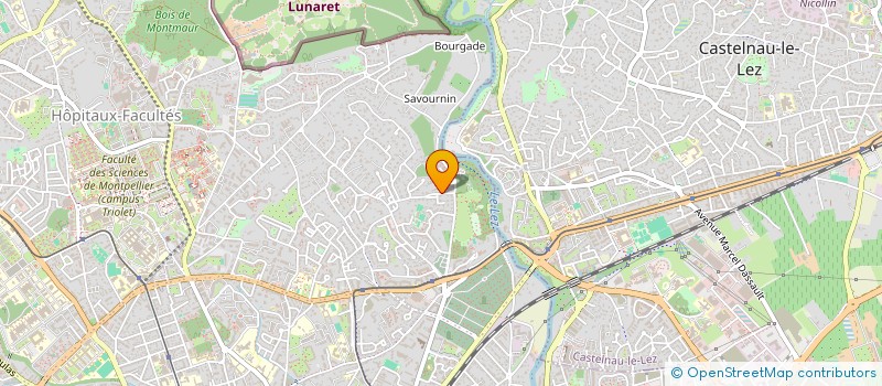 localisation de l'entreprise SCI MER MERE à MONTPELLIER