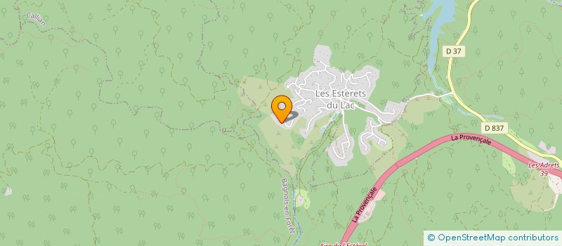 localisation de l'entreprise SCI MER SEA  MONTAUROUX