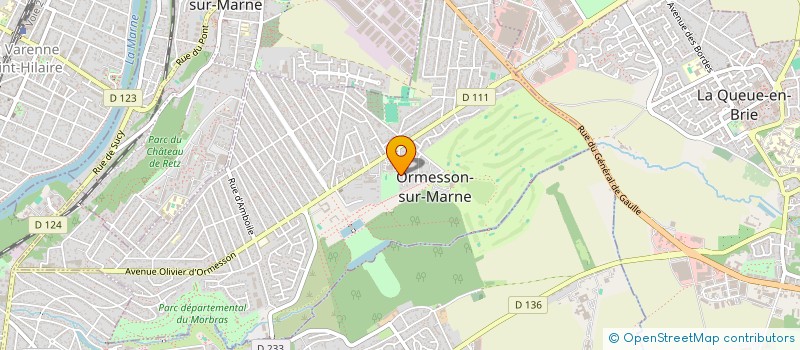 localisation de l'entreprise SCI MER TURQUOISE  ORMESSON-SUR-MARNE