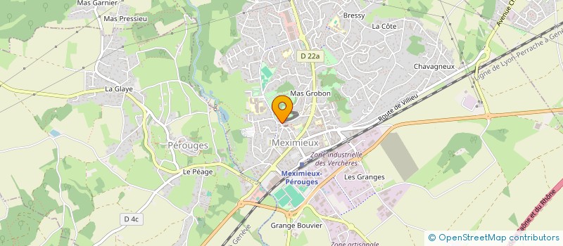 localisation de l'entreprise SCI MERAKI à MEXIMIEUX