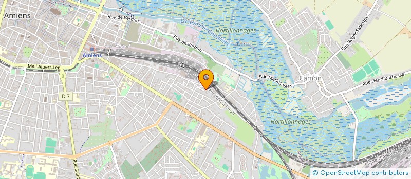 localisation de l'entreprise SCI MERAOUMIA à AMIENS