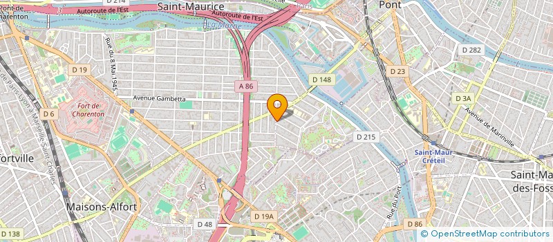 localisation de l'entreprise SCI MERAT-BLANCHARD à MAISONS-ALFORT