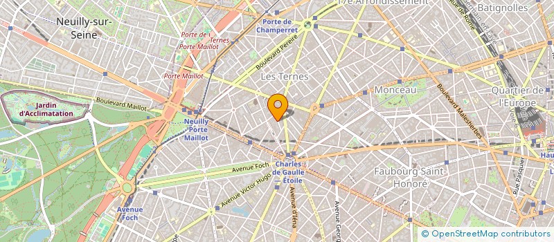 localisation de l'entreprise SCI MERCADIER  PARIS