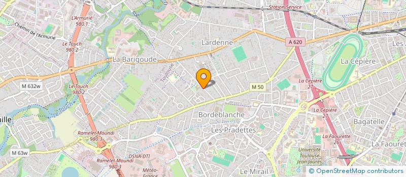 localisation de l'entreprise SCI MERCADIER à TOULOUSE