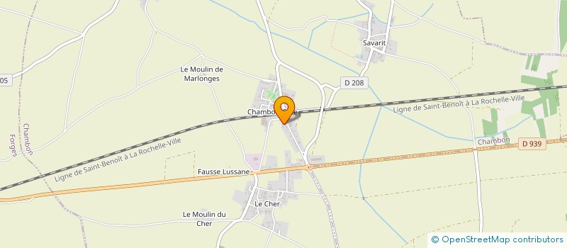 localisation de l'entreprise SCI MERCERICK  CHAMBON