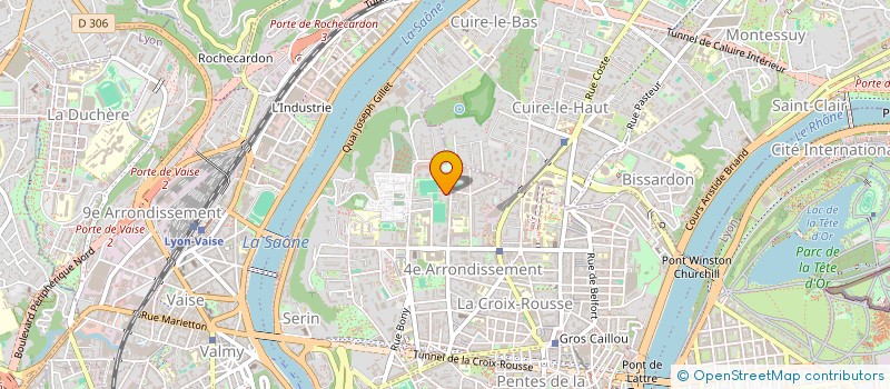 localisation de l'entreprise SCI MERCI MAMAN MERCI PAPA  LYON