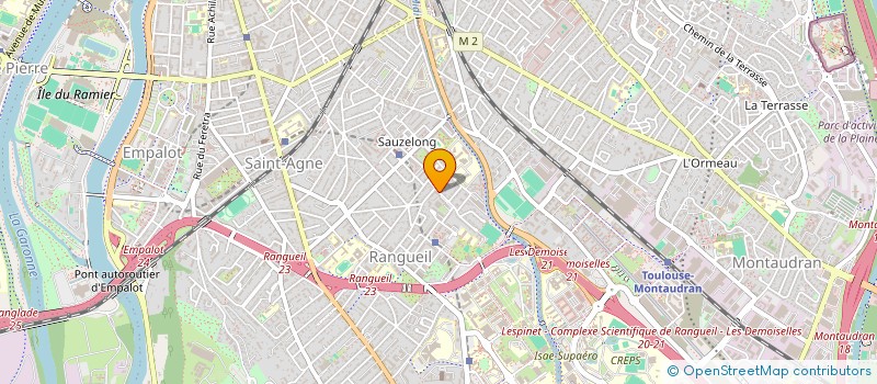 localisation de l'entreprise SCI MERCI OUMMI  TOULOUSE