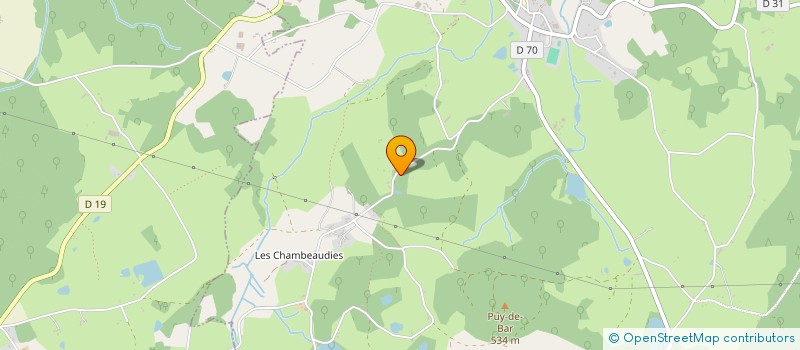 localisation de l'entreprise SCI MERCIER  CHATEAU-CHERVIX