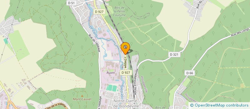 localisation de l'entreprise SCI MERCIER-ANCELOT  NOTRE-DAME-DE-BONDEVILLE