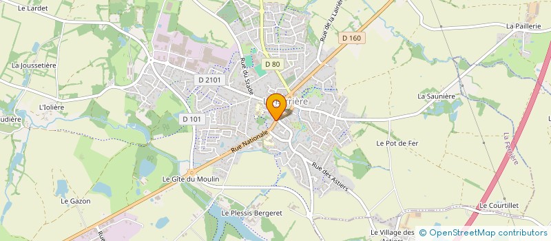 localisation de l'entreprise SCI MERCIER-BETHUS à LA FERRIERE