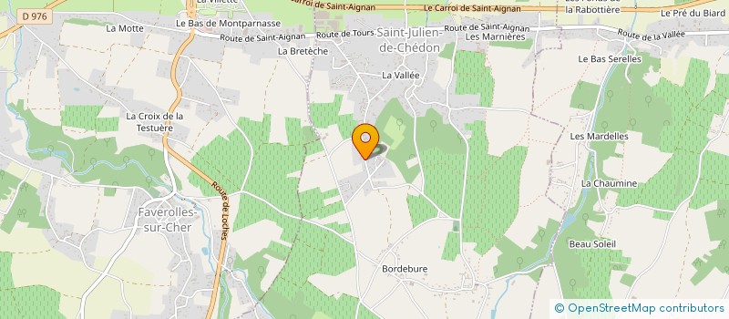 localisation de l'entreprise SCI MERCIER CALDITO  SAINT-JULIEN-DE-CHEDON